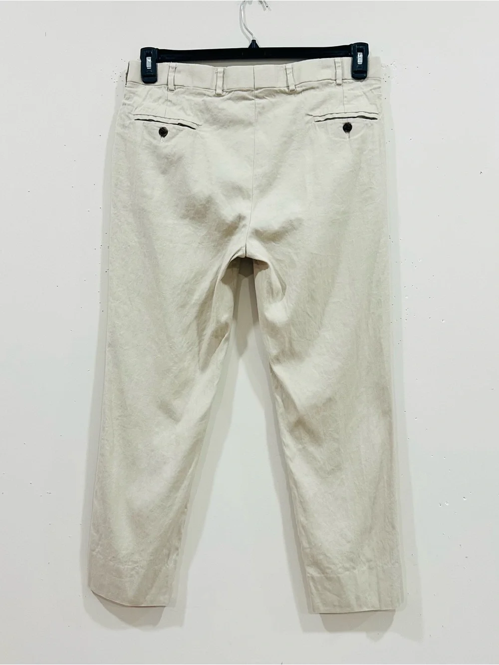 Brooks Brothers Clark Baird McNuttish Linen Blend Pants Sz 36x29